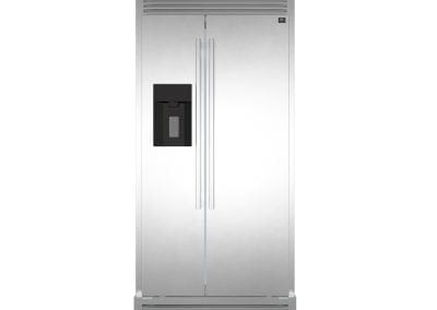 Forno Fratta 36" Side-By-Side Refrigerator FFRBI1844-36SB Refrigerators FFRBI1844-36SB Wine Coolers Empire