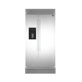 Forno Fratta 36" Side-By-Side Refrigerator FFRBI1844-36SB Refrigerators FFRBI1844-36SB Wine Coolers Empire