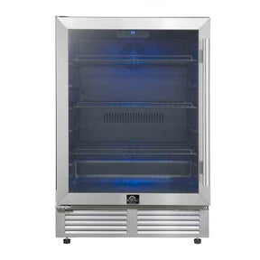 Forno Frescolino 24 Inch Beverage Cooler FWCDR6665-24S Wine/Beverage Coolers Combo FWCDR6665-24S Wine Coolers Empire