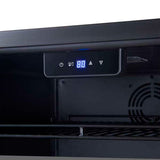 Forno Frescolino 24 Inch Black Beverage Cooler FWCDR6665-24BLK Wine/Beverage Coolers Combo FWCDR6665-24BLK Wine Coolers Empire