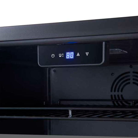 Forno Frescolino 24 Inch Black Beverage Cooler FWCDR6665-24BLK Wine/Beverage Coolers Combo FWCDR6665-24BLK Wine Coolers Empire