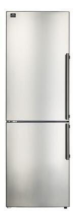 Forno Guardia 24" Left Hinge Refrigerator-Freezer FFFFD1948-24LS Wine Coolers Empire
