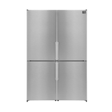 Forno Guardia 46.8-Inch 21.6 cu. ft. Bottom Mount Refrigerator, FFFFD1778-48 Refrigerators FFFFD1778-48 Wine Coolers Empire