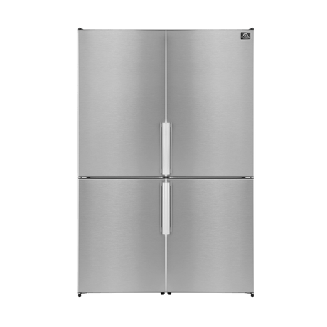 Forno Guardia 46.8-Inch 21.6 cu. ft. Bottom Mount Refrigerator, FFFFD1778-48 Refrigerators FFFFD1778-48 Wine Coolers Empire