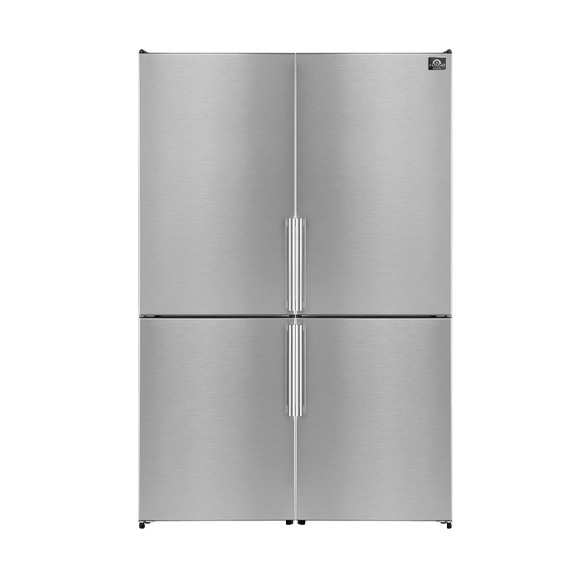 Forno Guardia 46.8-Inch 21.6 cu. ft. Bottom Mount Refrigerator, FFFFD1778-48 Refrigerators FFFFD1778-48 Wine Coolers Empire