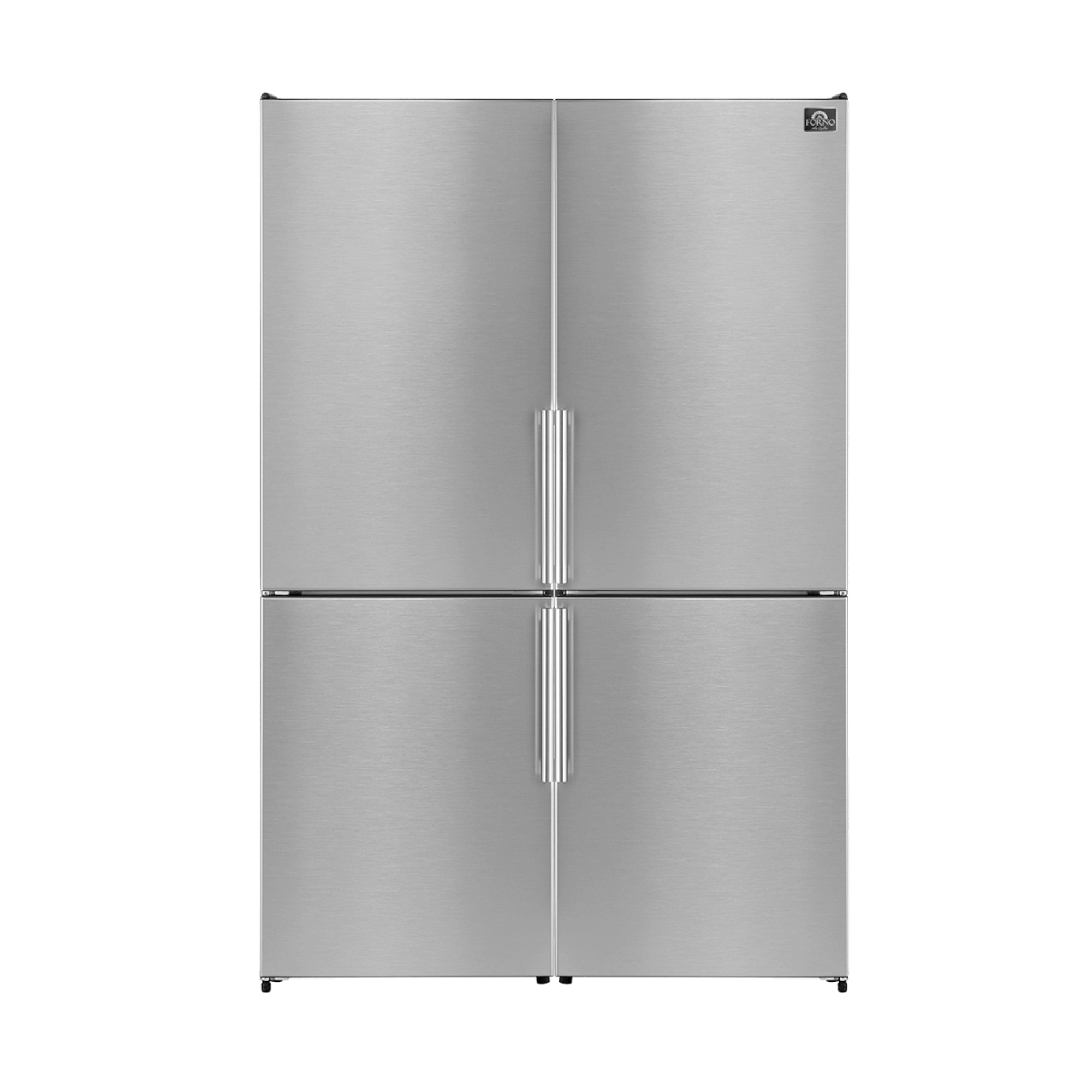 Forno Guardia 46.8"  Stainless 21.6 Cu. Ft. Bottom Mount Refrigerator FFFFD1778-48 Refrigerators FFFFD1778-48 Wine Coolers Empire