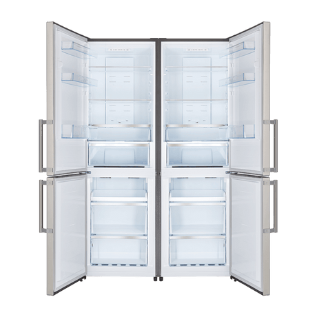 Forno Guardia 46.8"  Stainless 21.6 Cu. Ft. Bottom Mount Refrigerator FFFFD1778-48 Refrigerators FFFFD1778-48 Wine Coolers Empire