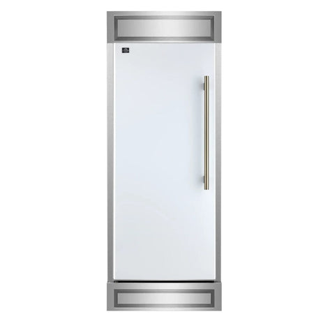 Forno Maderno 28-Inch Built-In Convertible Refrigerator FFFFD1722-32MG-WHT Refrigerators FFFFD1722-32LMG-WHT Wine Coolers Empire