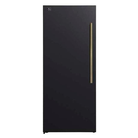 Forno Maderno 28-Inch Convertible Freezer/Refrigerator FFFFD1722-28BLK Refrigerators FFFFD1722-28BLK-LS Wine Coolers Empire