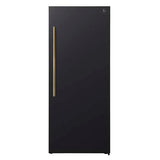 Forno Maderno 28-Inch Convertible Freezer/Refrigerator FFFFD1722-28BLK Refrigerators FFFFD1722-28BLK-RS Wine Coolers Empire