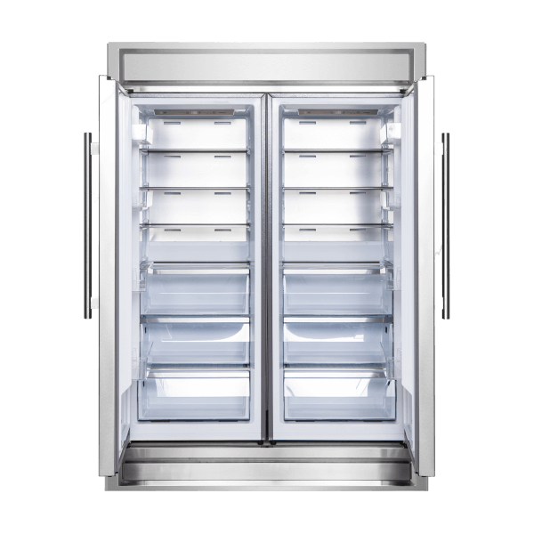 Forno Maderno 60" Convertible Built-In Refrigerator Freezer FFFFD1722-60S Wine Coolers Empire