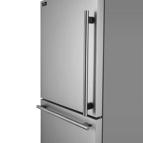 Forno Milano 62" Freestanding Dual Bottom Refrigerator FFFFD1787-60S Refrigerators FFFFD1787-60S Wine Coolers Empire