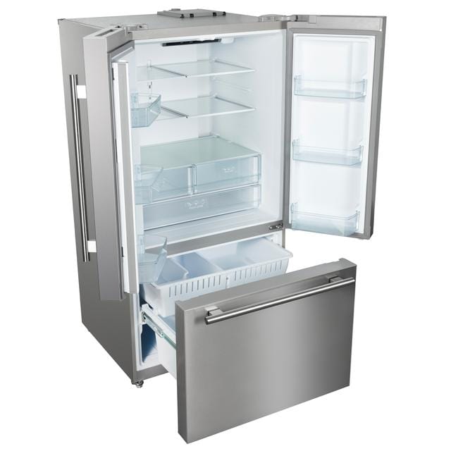 Forno Rivello 36 Inch French Door Refrigerator FFFFD1783-36S Refrigerators FFFFD1783-36S Wine Coolers Empire
