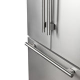 Forno Rivello 36 Inch French Door Refrigerator FFFFD1783-36S Refrigerators FFFFD1783-36S Wine Coolers Empire