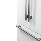 Forno Rivello 36 Inch French Door White Refrigerator FFFFD1783-36WHT Refrigerators FFFFD1783-36WHT Wine Coolers Empire