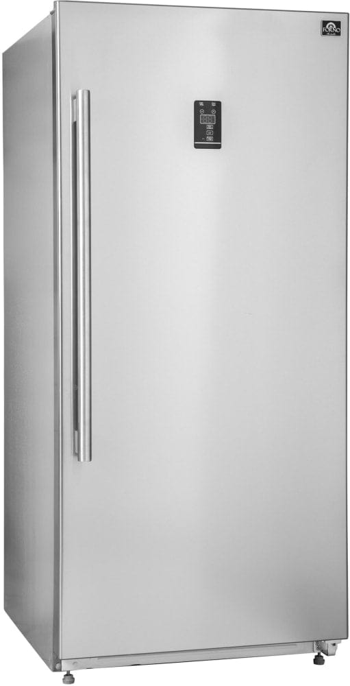 Forno Rizzuto 28" Right Hinge Stainless Steel Refrigerator-Freezer FFFFD1933-28RS Wine Coolers Empire