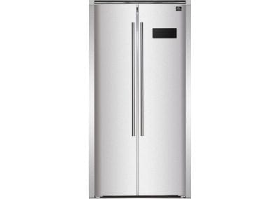 Forno Salerno 33" Side-By-Side With Grill Trim Refrigerator FFRBI1805-37SG Refrigerators FFRBI1805-37SG Wine Coolers Empire