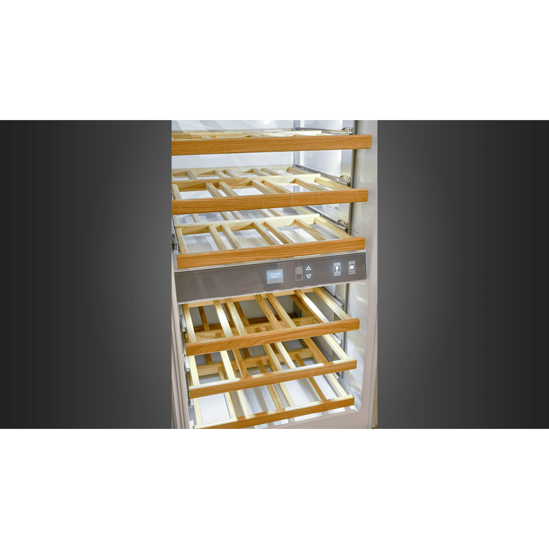 Fulgor Milano 24" Dual Zone Wine Cellar with 54 Bottle Capacity - F7PBW24S2 Wine Coolers Wine Coolers Empire