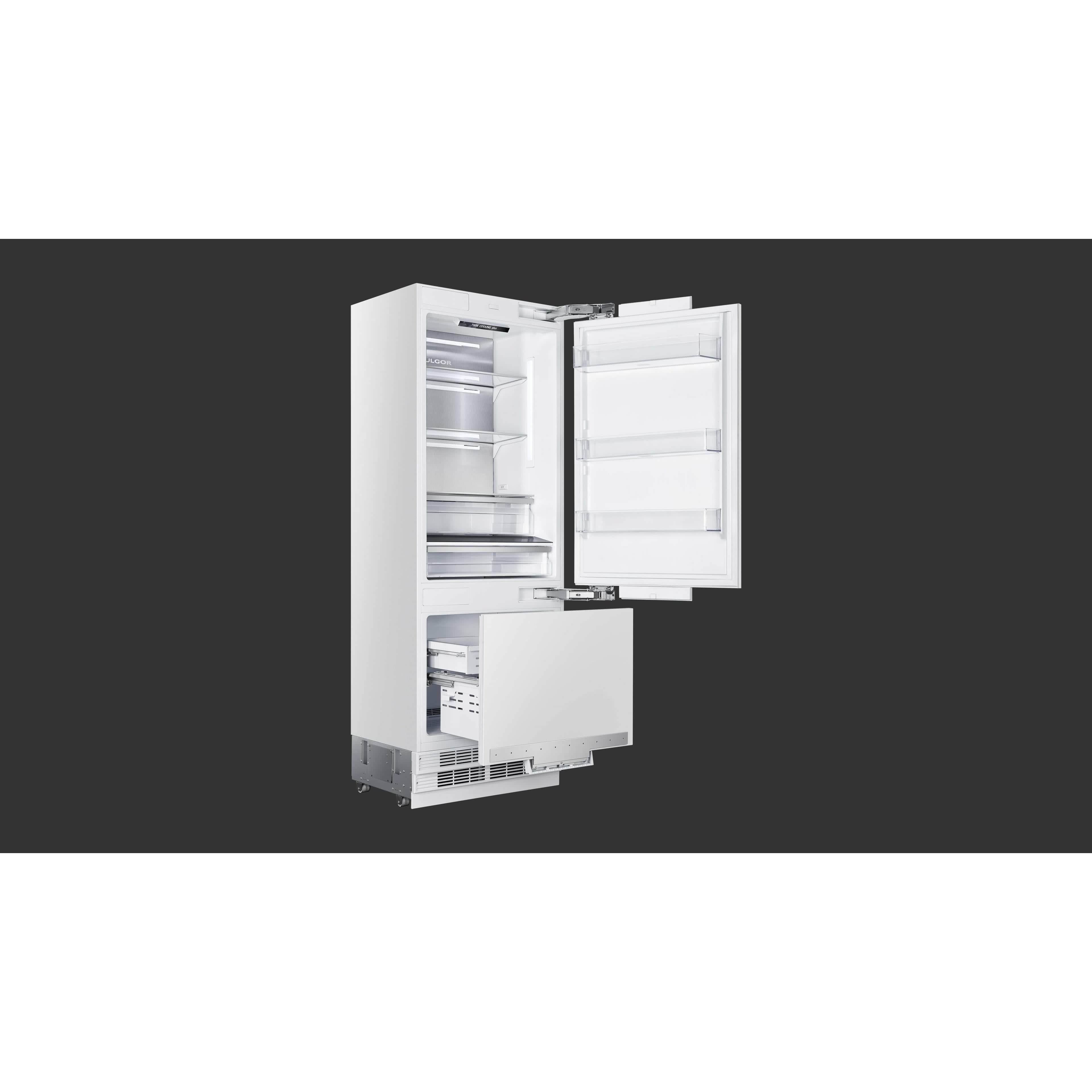 Fulgor Milano 30" Built-In Panel Ready Bottom Mount Refrigerator with 16.0 cu.ft. Capacity - FM4BM30FBI Refrigerators FM4BM30FBI Wine Coolers Empire