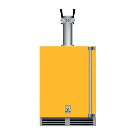 Hestan 24" Undercounter Double Faucet Beer Dispenser - GFDS Series Kegerators Wine Coolers Empire