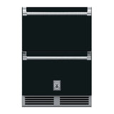 Hestan 24" Undercounter Refrigerator Drawer and Freezer Drawer - GRF Series Refrigerators GRFR24-BK Wine Coolers Empire