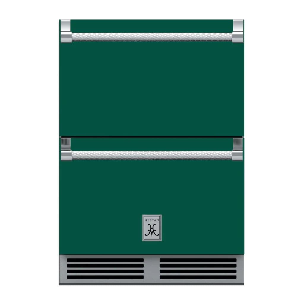 Hestan 24" Undercounter Refrigerator Drawer and Freezer Drawer - GRF Series Refrigerators GRFR24-GR Wine Coolers Empire