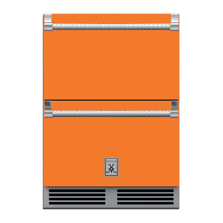 Hestan 24" Undercounter Refrigerator Drawer and Freezer Drawer - GRF Series Refrigerators GRFR24-OR Wine Coolers Empire