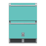 Hestan 24" Undercounter Refrigerator Drawer and Freezer Drawer - GRF Series Refrigerators GRFR24-TQ Wine Coolers Empire