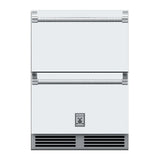 Hestan 24" Undercounter Refrigerator Drawer and Freezer Drawer - GRF Series Refrigerators GRFR24-WH Wine Coolers Empire