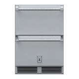 Hestan 24" Undercounter Refrigerator Drawer and Freezer Drawer - GRF Series Refrigerators GRFR24 Wine Coolers Empire