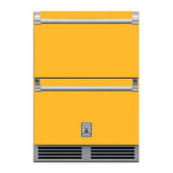 Hestan 24" Undercounter Refrigerator Drawer and Freezer Drawer - GRF Series Refrigerators GRFR24-YW Wine Coolers Empire