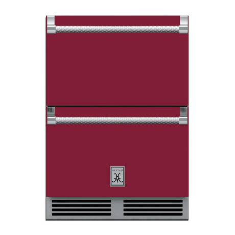 Hestan 24" Undercounter Refrigerator Drawers - GRR Series Refrigerators GRR24-BG Wine Coolers Empire