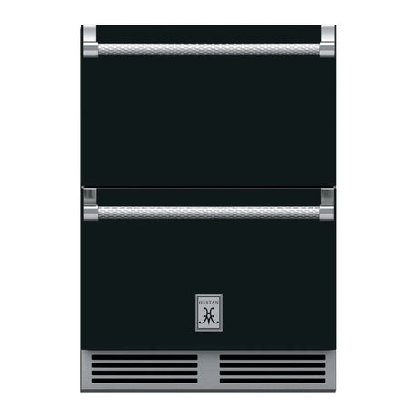 Hestan 24" Undercounter Refrigerator Drawers - GRR Series Refrigerators GRR24-BK Wine Coolers Empire