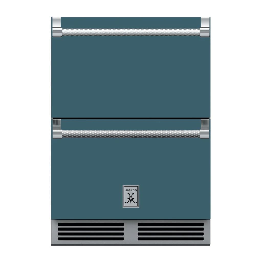 Hestan 24" Undercounter Refrigerator Drawers - GRR Series Refrigerators GRR24-GG Wine Coolers Empire