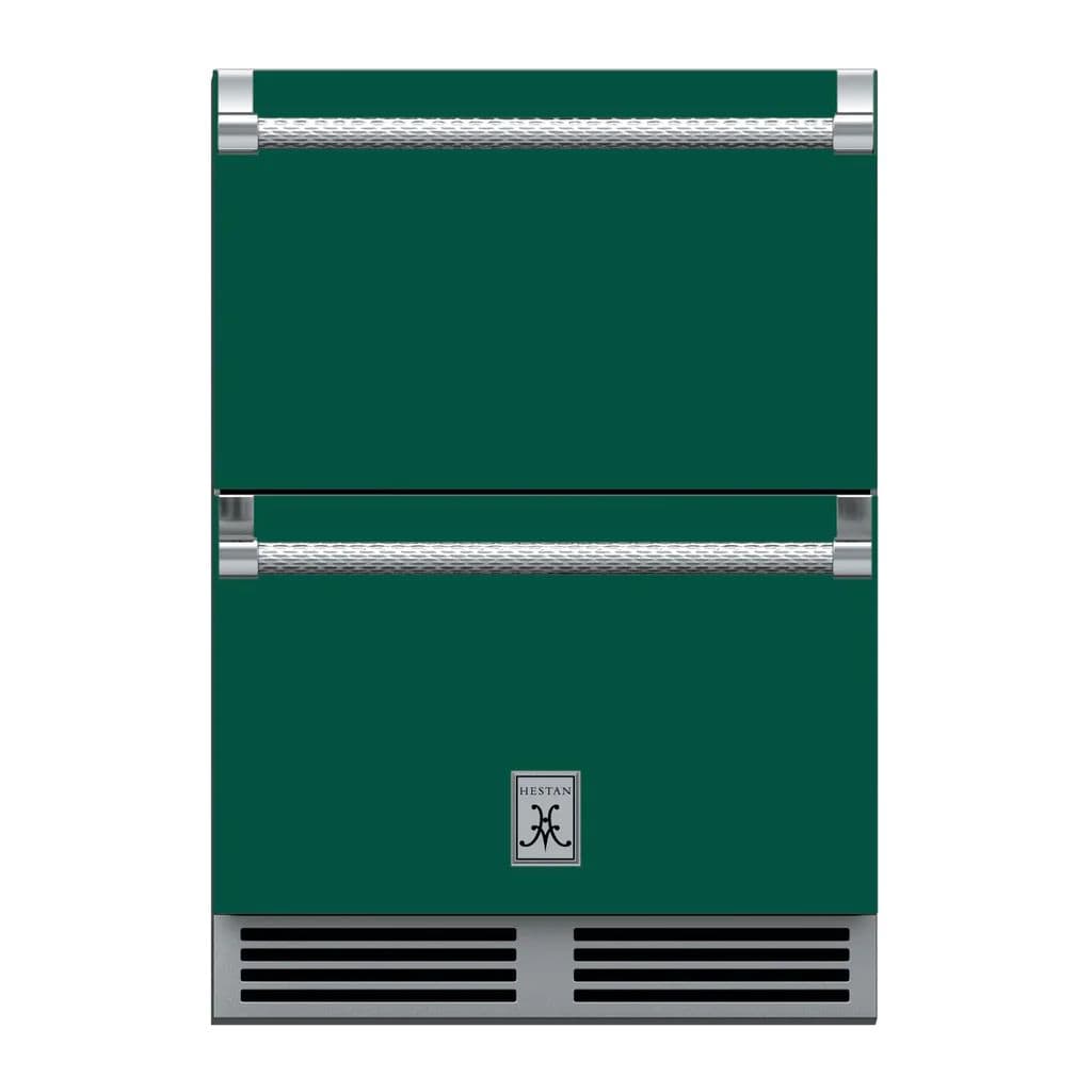 Hestan 24" Undercounter Refrigerator Drawers - GRR Series Refrigerators GRR24-GR Wine Coolers Empire