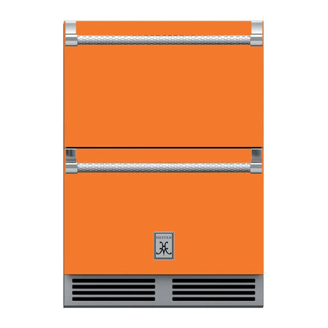 Hestan 24" Undercounter Refrigerator Drawers - GRR Series Refrigerators GRR24-OR Wine Coolers Empire