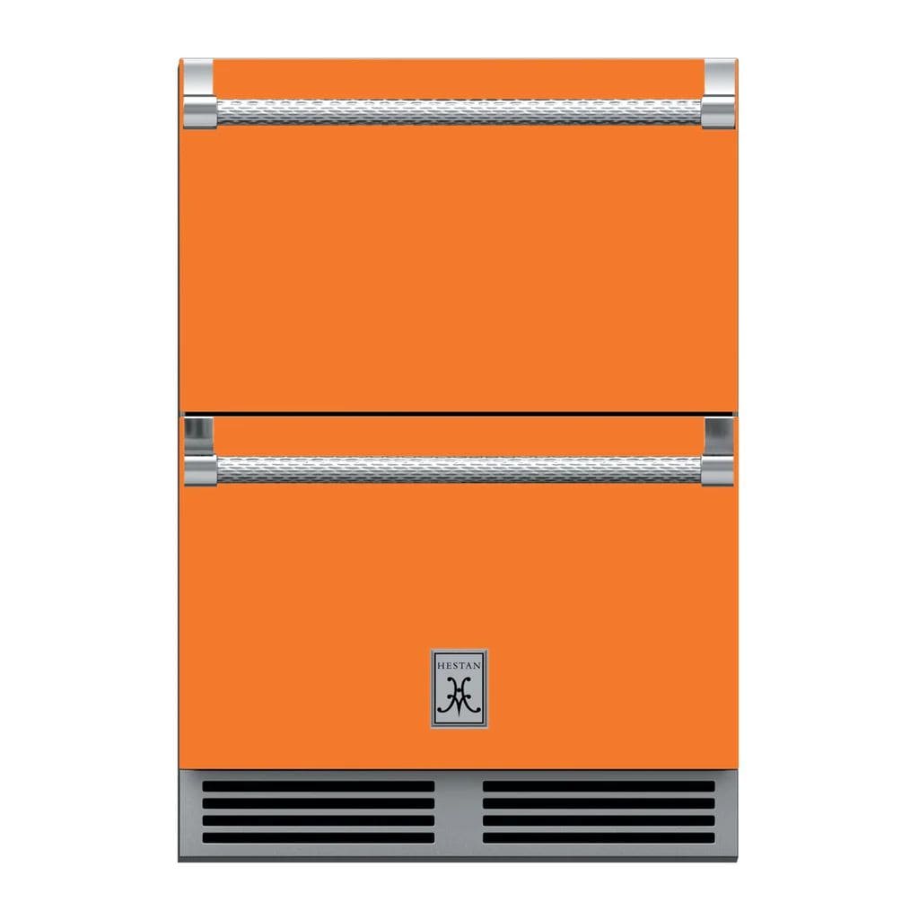 Hestan 24" Undercounter Refrigerator Drawers - GRR Series Refrigerators GRR24-OR Wine Coolers Empire