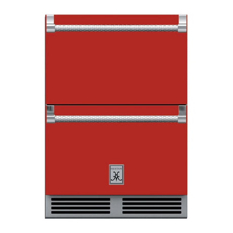 Hestan 24" Undercounter Refrigerator Drawers - GRR Series Refrigerators GRR24-RD Wine Coolers Empire