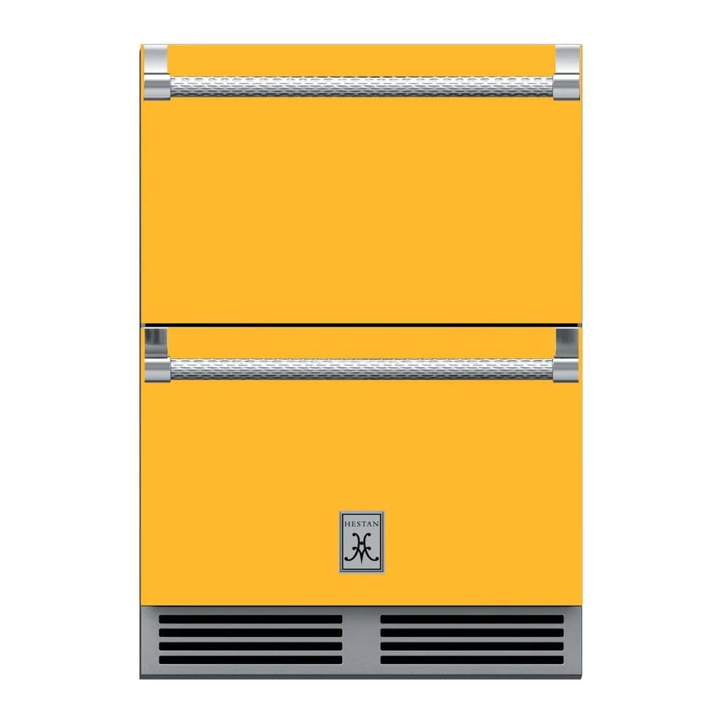 Hestan 24" Undercounter Refrigerator Drawers - GRR Series Refrigerators GRR24-YW Wine Coolers Empire