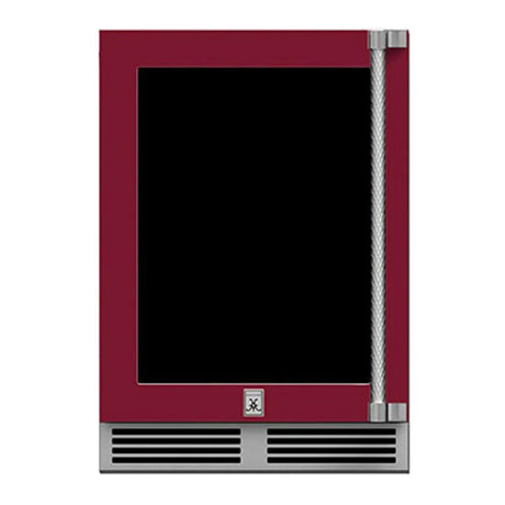 Hestan 24" Undercounter Refrigerator (Glass Door) - GRGR Series Refrigerators GRGL24-BG Wine Coolers Empire