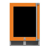 Hestan 24" Undercounter Refrigerator (Glass Door) - GRGR Series Refrigerators GRGL24-OR Wine Coolers Empire