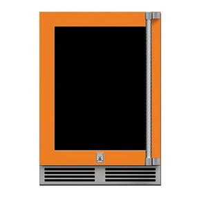 Hestan 24" Undercounter Refrigerator (Glass Door) - GRGR Series Refrigerators GRGL24-OR Wine Coolers Empire
