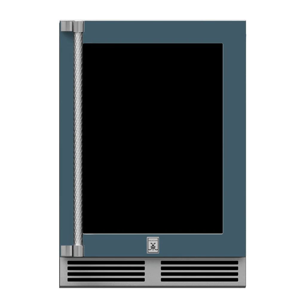 Hestan 24" Undercounter Refrigerator (Glass Door) - GRGR Series Refrigerators GRGR24-GG Wine Coolers Empire