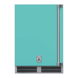 Hestan 24" Undercounter Refrigerator (Solid Door) - GRSR Series Refrigerators GRSL24-TQ Wine Coolers Empire