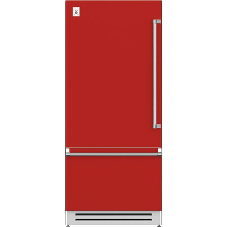 Hestan 36" Bottom Mount, Bottom Compressor Refrigerator - KRB Series Refrigerators KRBL36-RD Wine Coolers Empire