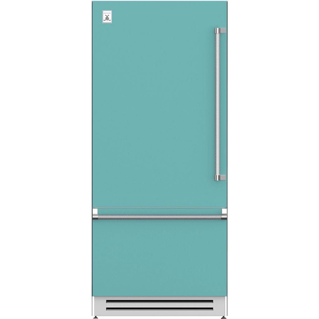 Hestan 36" Bottom Mount, Bottom Compressor Refrigerator - KRB Series Refrigerators KRBL36-TQ Wine Coolers Empire