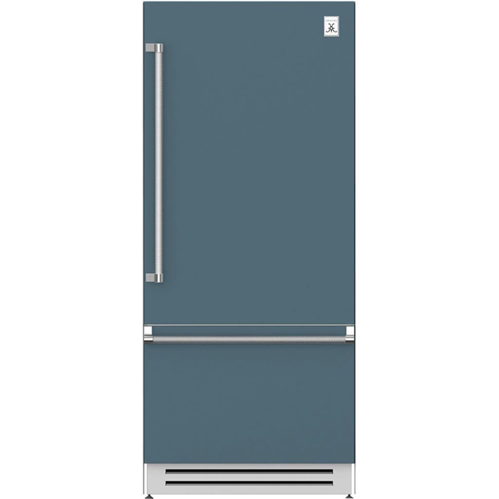 Hestan 36" Bottom Mount, Bottom Compressor Refrigerator - KRB Series Refrigerators KRBR36-GG Wine Coolers Empire