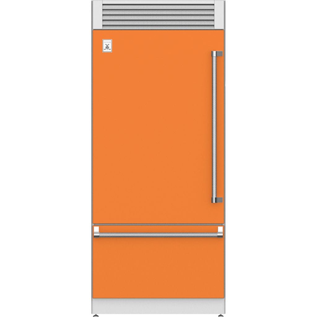 Hestan 36" Pro Style Bottom Mount, Top Compressor Refrigerator - KRP Series Refrigerators KRPL36-OR Wine Coolers Empire