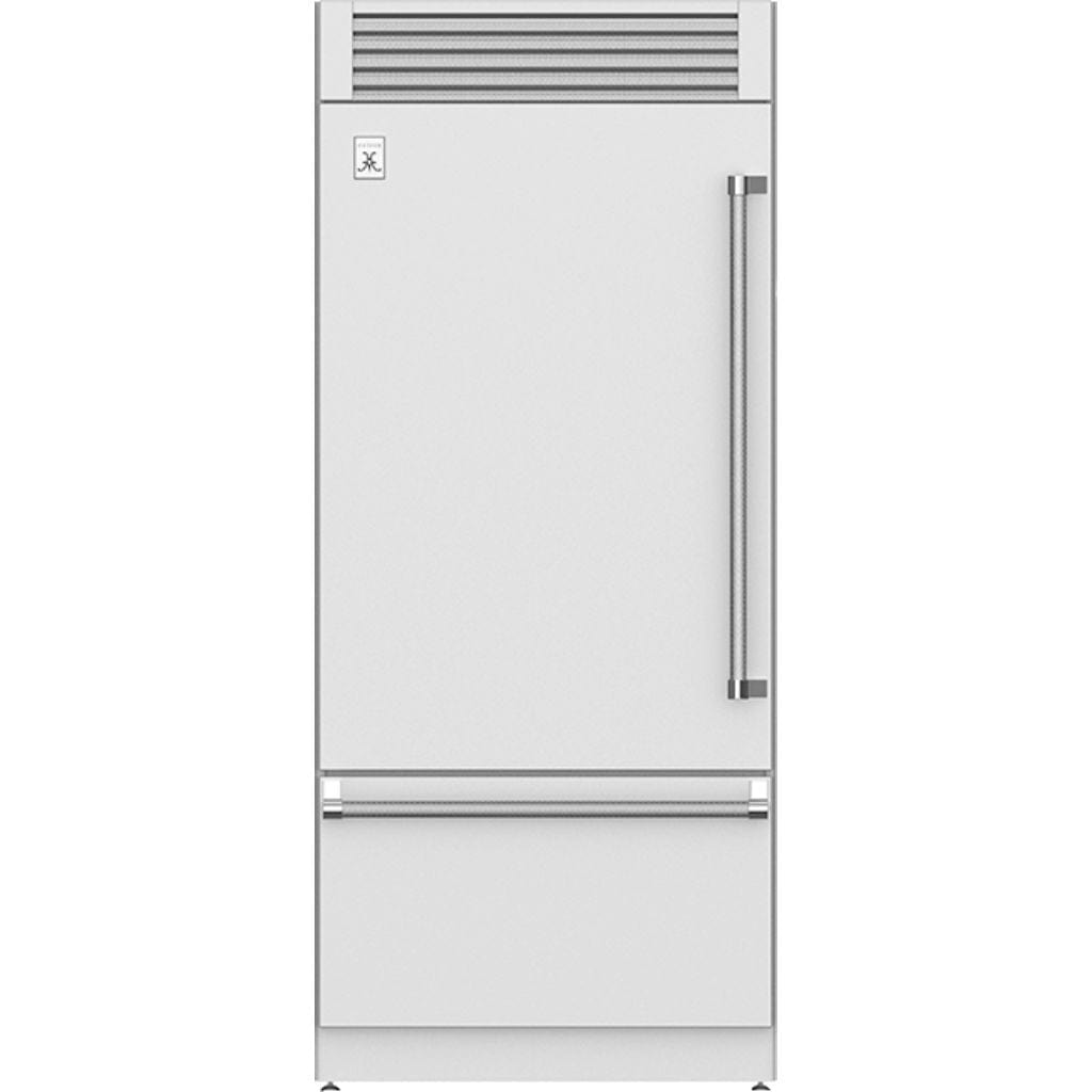 Hestan 36" Pro Style Bottom Mount, Top Compressor Refrigerator - KRP Series Refrigerators KRPL36 Wine Coolers Empire