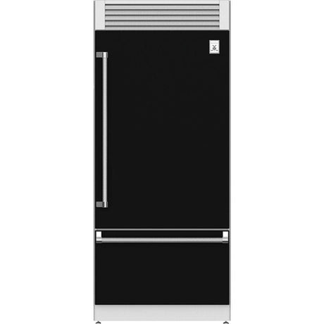 Hestan 36" Pro Style Bottom Mount, Top Compressor Refrigerator - KRP Series Refrigerators KRPR36-BK Wine Coolers Empire